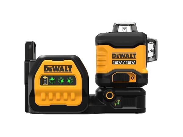 DeWALT DCE089NG18-XJ, 50 m, 3 mm/m, 360°, 360°, Linjalaser, Musta, Keltainen musta, Keltainen