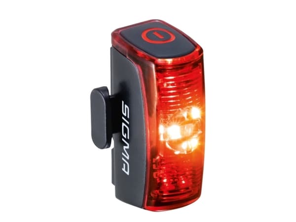 Sigma Sport INFINITY, Baklys, Rød, Plast, Silikon, IPX4, LED