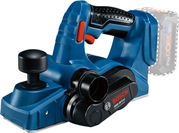 Bosch GHO 18 V-LI Professional - Høvelmaskin - trådløs - 82 mm - uten batteri - 18 V - SOLO
