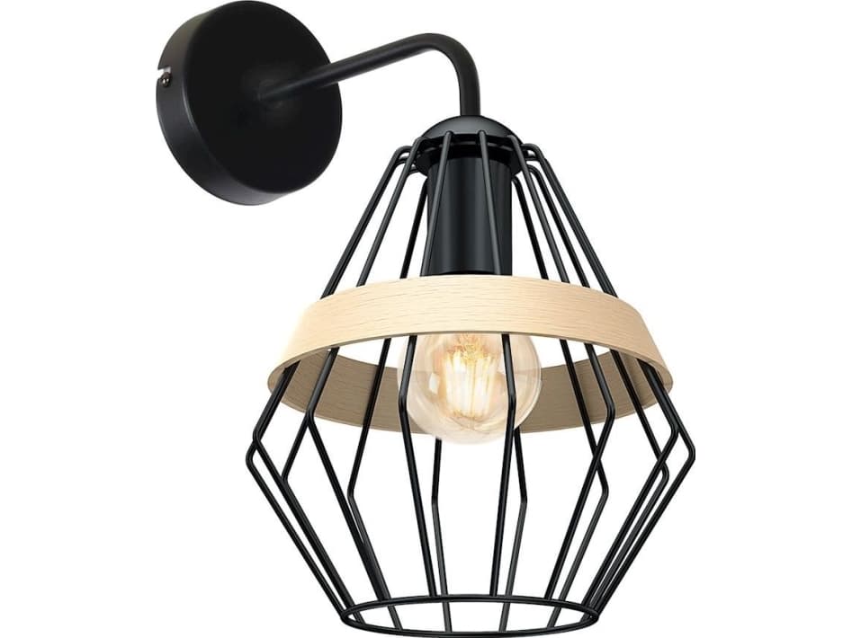 Sconce Eko-Light Sconce CLIFF BLACK 1xE27