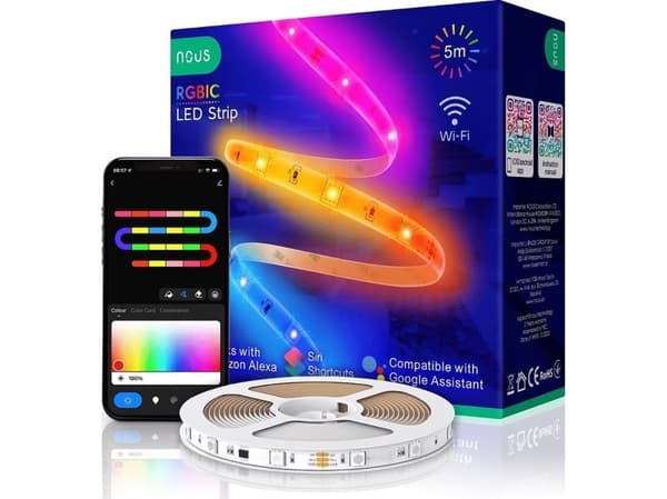 Nous tasma LED F4 RGBIC gradient (5m)