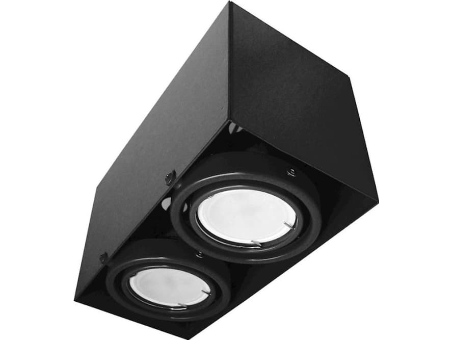 Ceiling lamp Eko-Light CEILING LAMP BLOCCO BLACK 2x7W GU10 LED