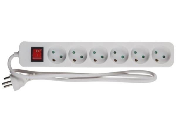 Microconnect MC-GRU0618DK, 1,8 m, Sisätila, Tyyppi K, Tyyppi K, Valkoinen, Kiina