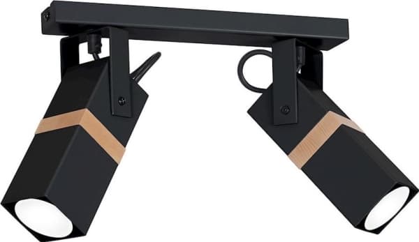 Ceiling lamp Milagro Spot ceiling black Milagro VIDAR MLP5401