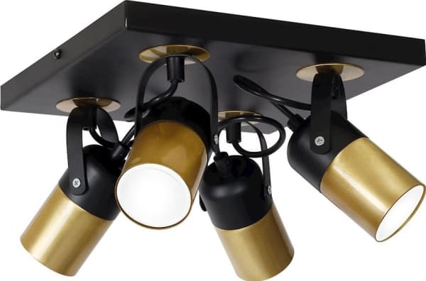 Ceiling lamp Milagro Spot surface mounted black Milagro WILSON MLP4853
