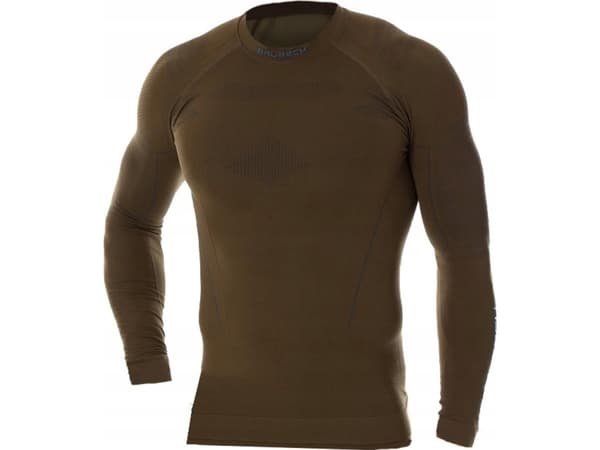 Brubeck LS14860 Ranger Thermo khaki XL men's sweatshirt