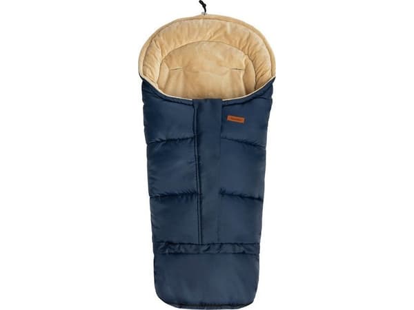 KOMBI 3in1 MINKY FOTMUFF - NAVY/BEIGE