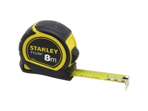 Stanley 1-30-657 Måler 8 m x 25 mm bi-materiale Tylon