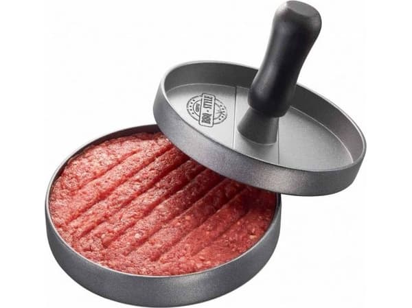 GEFU BBQ, Sort, Grå, Aluminium, Plast, 11,8 cm, 93 mm