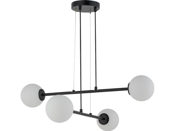 Sigma pendel Moderne LED pendel Klar svart Sigma BALANS kuler 33372