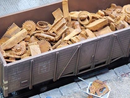 Juweela Juweela: Rostigt metallskrot 150 g