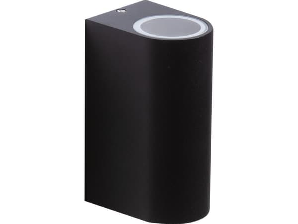 Azzardo vägglampa Azzardo Rimini 2 AZ4266 vägglampa utomhus vägglampa 2x35W GU10 svart