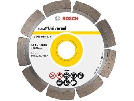 Bosch 2 608 615 031, Tørrkutting, Murstein, Betong, Stein, Flis, 2,22 cm, 23 cm, 2,6 mm, 1 stykker