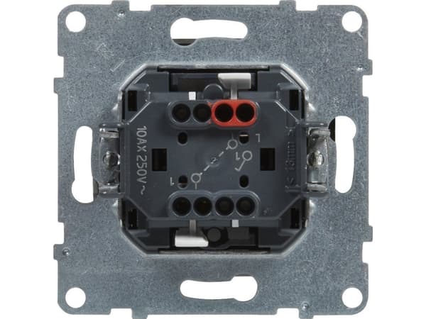 Legrand SUNO - Enpolig omkopplare - 10 AX - 250 V~ - automatiska plintar, Aluminium - Legrand 721301 himp