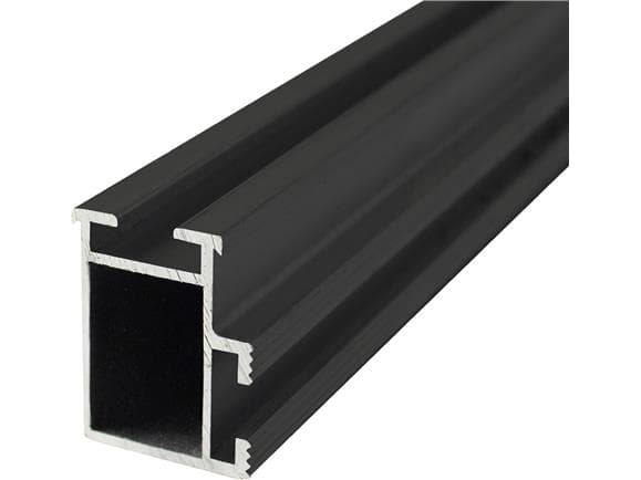 FixNordic - Bæreprofil 36x48mm 3300 mm Sort