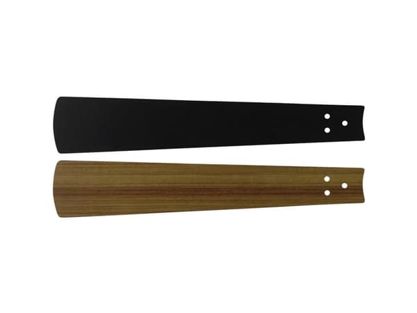 CasaFan Loftsventilator-vingesæt Vingeudsmykning: Sort, Teak