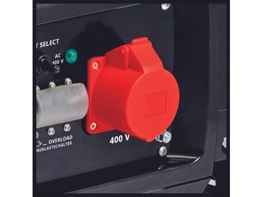 Einhell TC-PG 65/E5, 25 l, Bensin, 11,7 timer, Sort, Rød, 79 kg