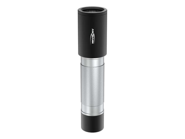 Ansmann Daily Use 300B, Yleistaskulamppu, Musta, Hopea, Alumiini, Painikkeet, IPX4, -10 - 50 °C
