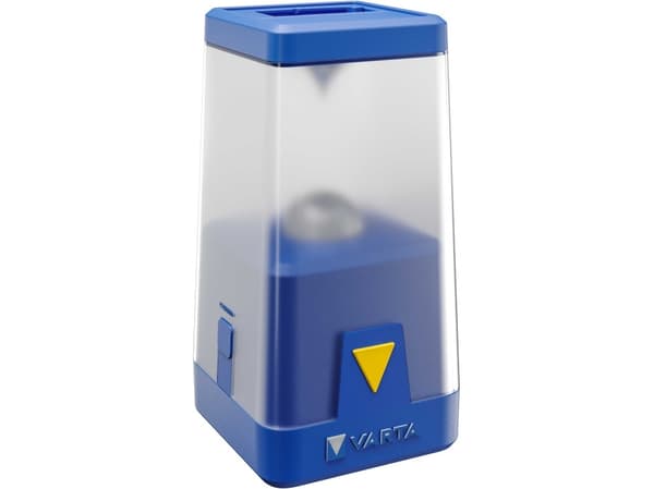 Varta 17666 101 111, Akulla toimiva retkilyhty, Sininen, Akryylinitriilibutadieenistyreeni (ABS), Polykarbonaatti (PC), Kestomuovinen elastomeeri, IP