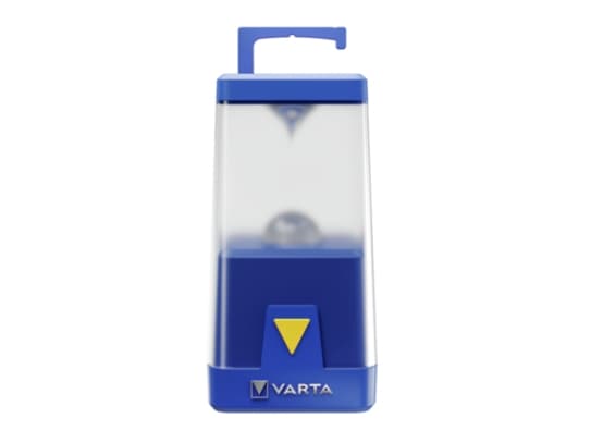 Varta 17666 101 111, Akulla toimiva retkilyhty, Sininen, Akryylinitriilibutadieenistyreeni (ABS), Polykarbonaatti (PC), Kestomuovinen elastomeeri, IP