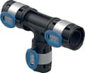 Miniatyrbild 2 av 3: Geberit FlowFit T-stycke reducerat: PPSU, d=40mm, d1=20mm, d2=40mm