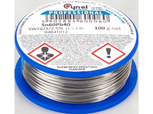 Cynel Cyna 0,25 mm/100 g Sn60Pb40 CYNEL