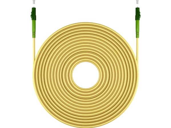 Goobay 59632, 10 m, FTTH, OS2, LC, LC