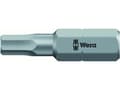 Miniatyrbild 3 av 3: Wera 840/1 Z Bits, 1 styck, Insex (metriska enheter), 2.5 mm, 25 mm, 25,4 / 4 mm (1 / 4"), Hexagonal