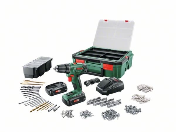Bosch PSR 1800 + SystemBox, Boremaskin med pistolgrep, Nøkkelløs, 1350 RPM, 3 cm, 1 cm, 400 RPM