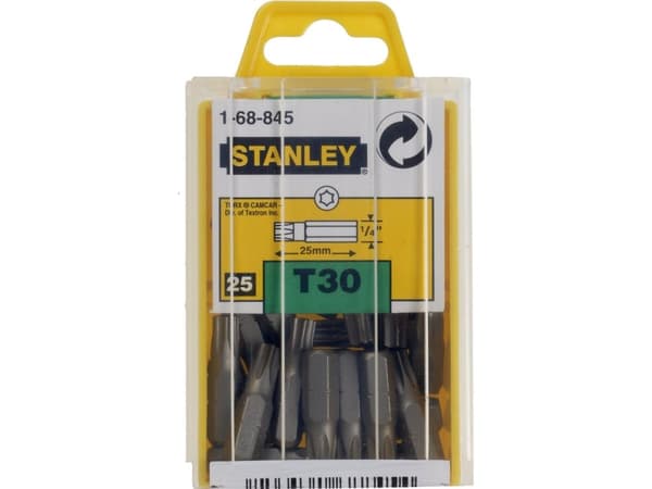 Stanley Torx bit 1/4" T30x25mm 25 stk (68-845)