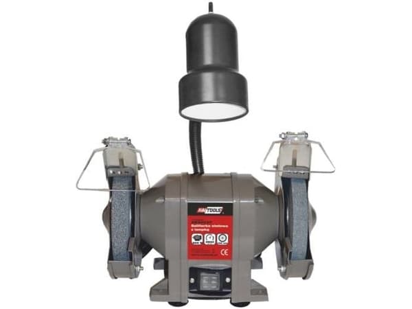 AWTOOLS BENKSLIPER 150mm / 300W MED LAMPE