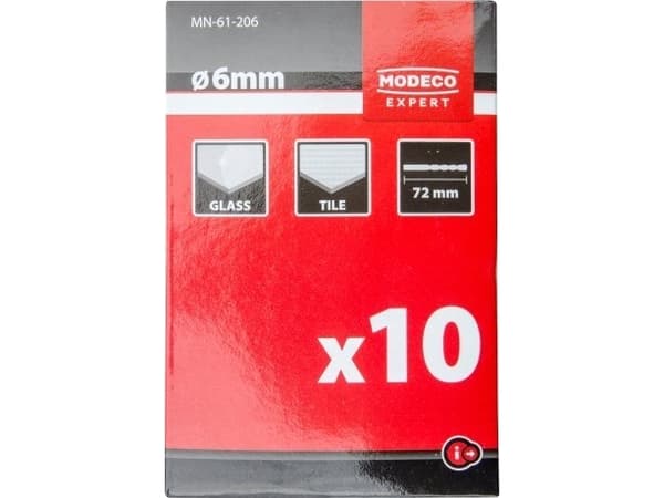 EXPERT drill GLASS DILL 6,0 MM [EKSPERT] - 10 stk.