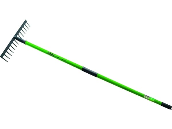 Garden RAKE 12 MED PROFILERT GLASSFIBERHÅNDTAK [GARDEN] - 1 stk.