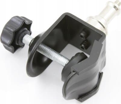 Massa Klips / skrustikke / studioklemme med 16 mm skaft + 1/4" tråd