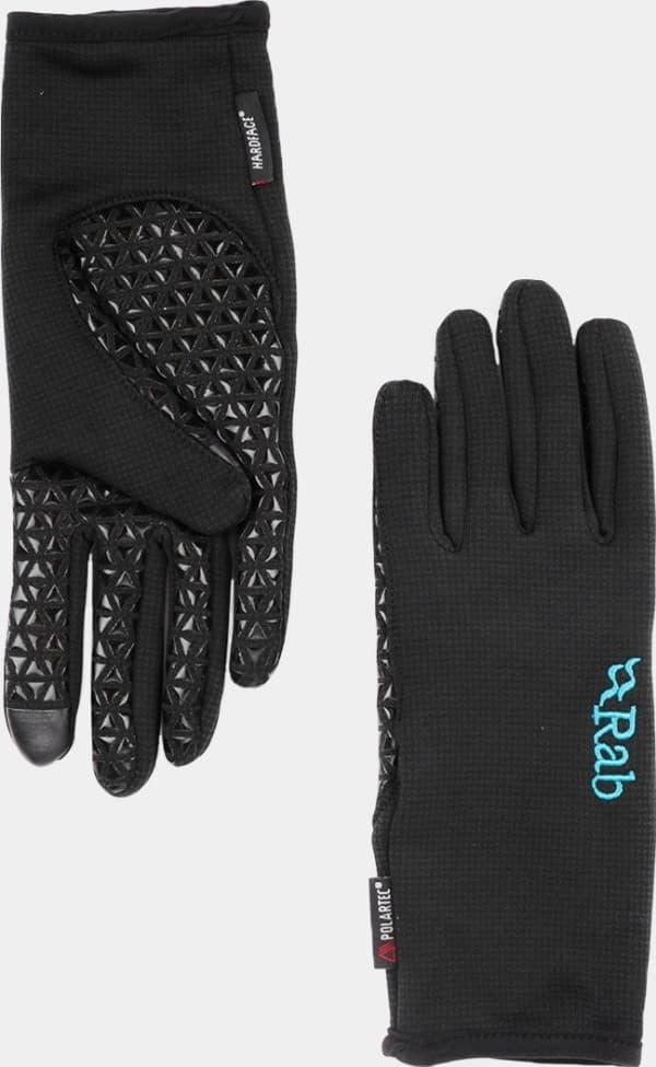 Women's gloves Power Stretch Contact Grip Gloves Wmns Black r. XS (QAH-54)