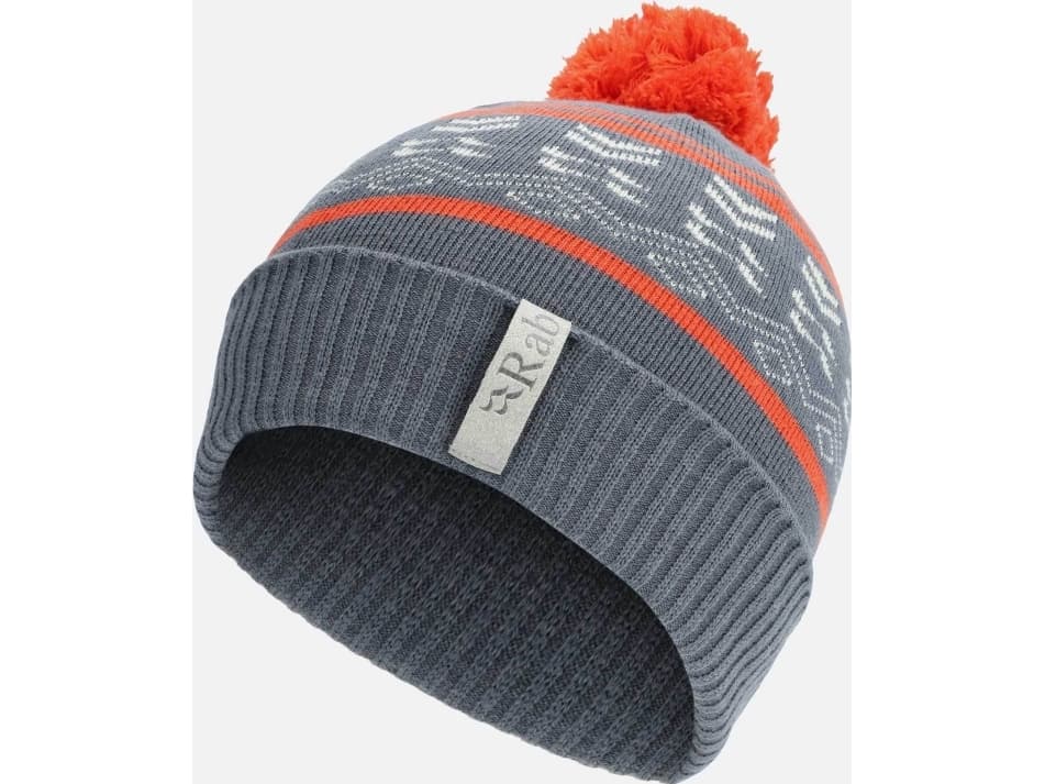 Khroma Bobble Beanie Orion Blue/Red Grapefruit s. One Size (QAB-24)