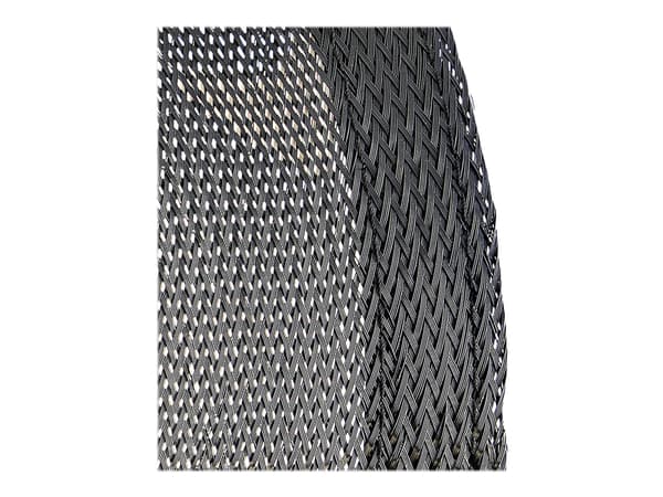 StarTech.com 10ft (3m) Cable Management Sleeve, Trimmable Heavy Duty Cable Wrap, 1.2" (3cm) Dia Polyester Mesh Computer Cable Manager/Protector/Conce
