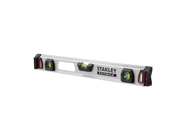 Stanley 1-43-554, 0,6 m, Svart, Grå, 0,5 mm/m, Gjuten aluminium