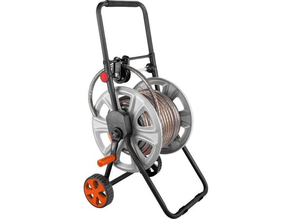 Neo Trolley brusslanger, metall, opptil 60 m 1/2" slange med slangeføring 15-792