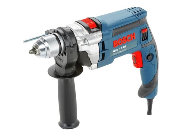 Bosch GSB 16 RE Professional - Hammerbor/driver - 750 W - nøkkelfri borhylse 13 mm - 2.3 N·m