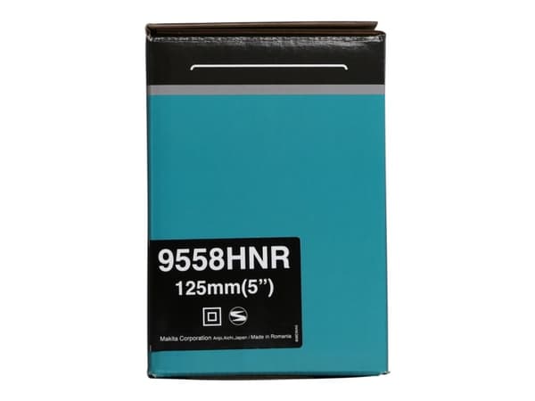 Makita 9558HNRX1, 11000 RPM, 12,5 cm, AC, 2,1 g
