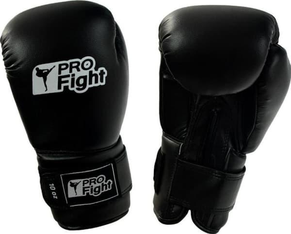 Nyrkkeilyhanskat Profight nahka Dragon musta (10)
