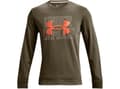 Miniatyrbilde 3 av 3: Herrebluse Under Armour UA Rival Terry Logo Crew green 1370391 361 (S)