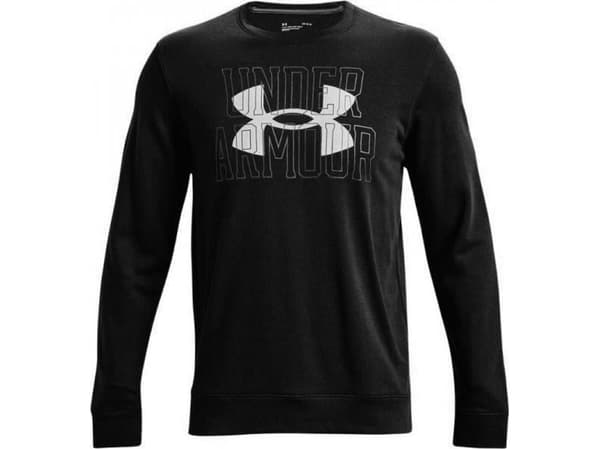 Under Armour UA Rival Terry Logo Crew Men's Sweatshirt black 1370391 001