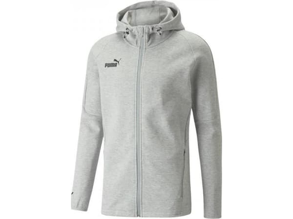 Puma teamFINAL Casuals Hooded Jkt grey sweatshirt 657383 33