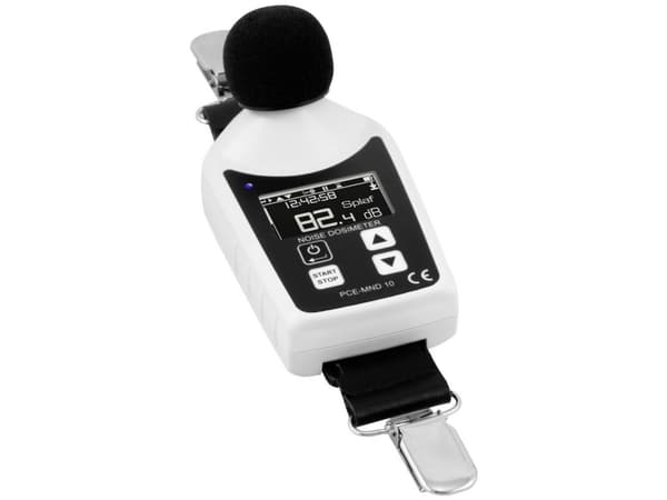 PCE Instruments Ljudnivåmätare Nivåövervakning enligt DIN 15905-5, Datalogger PCE-MND 10 70 - 140 dB 31,5 Hz - 8 kHz