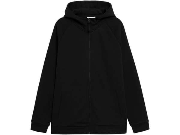 Herrebluse Outhorn mørk svart HOL22 BLM618 20S (L)