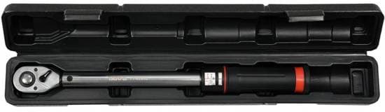Yato YT-07612, Momenttiavain, Mekaaninen, 1/2", 10 - 60 Nm, 4%, Terästä