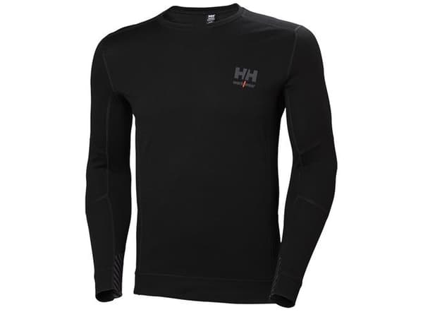 HH Workwear Lifa Undertröja i merinoull med långa ärmar 75106 svart M