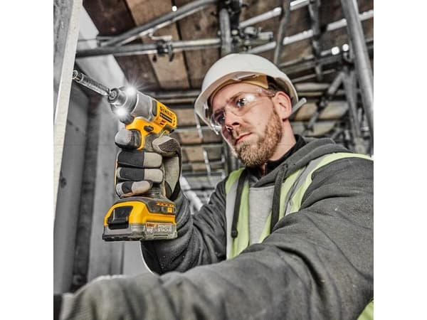 DeWALT DCF840NT-XJ, Pistoolikahva, 1/4", Musta, Keltainen, Harjaton, 200 Nm, Akku - SOLO